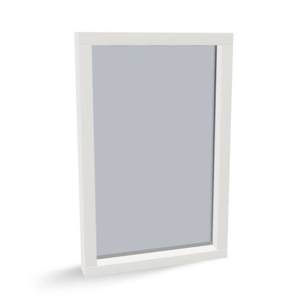 Houten vast kozijn, A-kwaliteit met isolatieglas